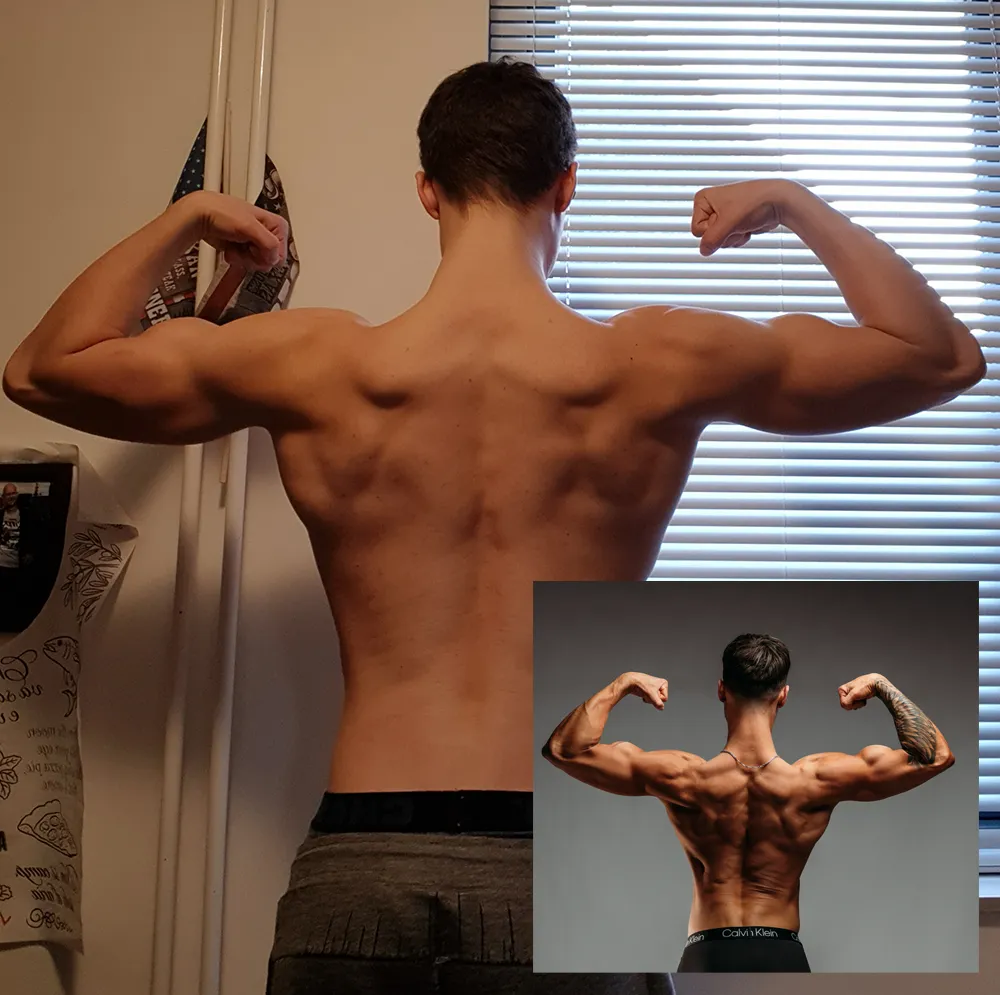 Passie voor krachttraining - voor en na